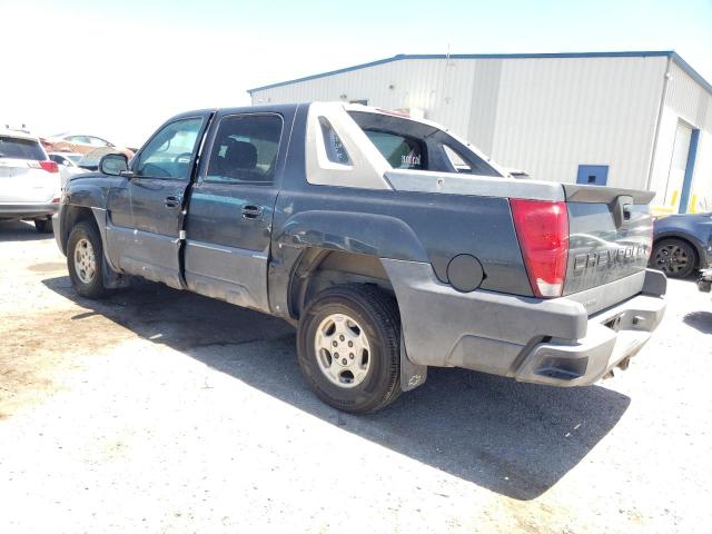 3GNEC13T43G139595 - 2003 CHEVROLET AVALANCHE C1500 BLACK photo 2