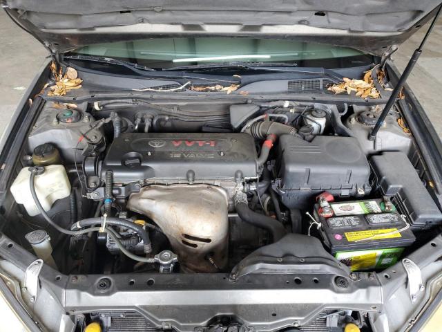 4T1BE32K63U704285 - 2003 TOYOTA CAMRY LE GRAY photo 11