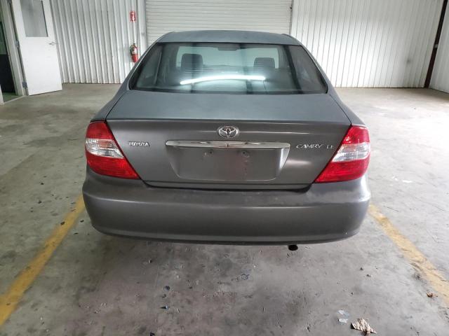 4T1BE32K63U704285 - 2003 TOYOTA CAMRY LE GRAY photo 6