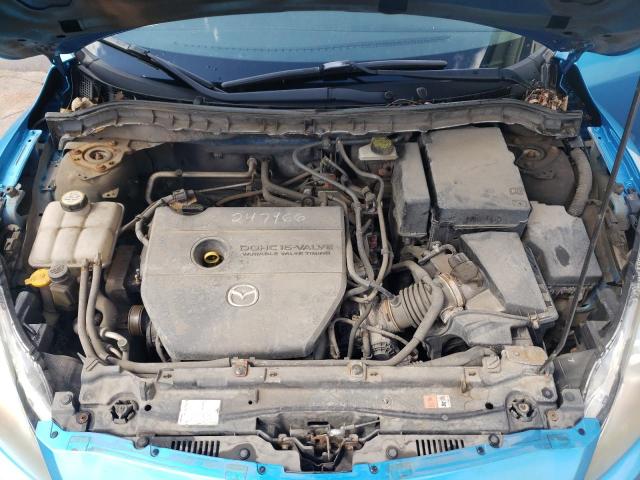 JM1BL1SF9A1324857 - 2010 MAZDA 3 I BLUE photo 11