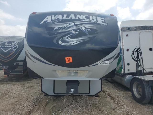 4YDF35525GE760458 - 2016 KEYSTONE AVALANCHE თეთრი ფოტო 9