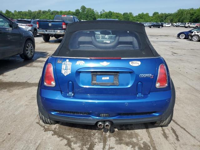 WMWRH33576TK57458 - 2006 MINI COOPER S BLUE photo 6