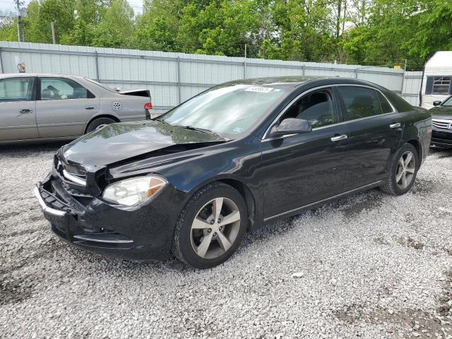 1G1ZC5E06CF311074 - 2012 CHEVROLET MALIBU 1LT BLACK photo 1