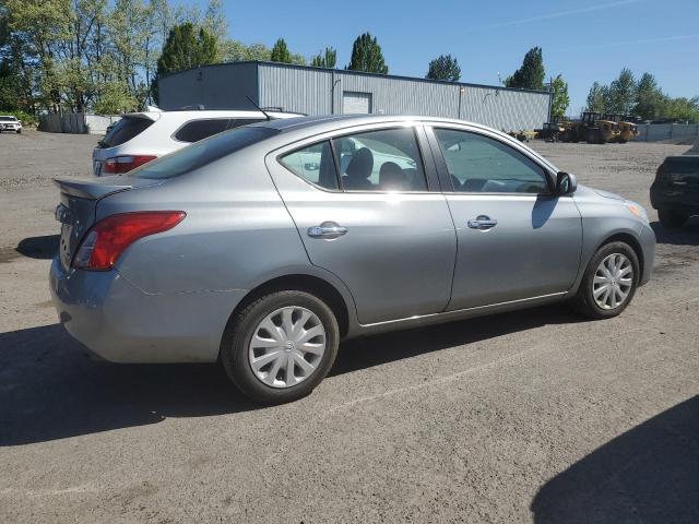 3N1CN7AP0DL882737 - 2013 NISSAN VERSA S SILVER photo 3