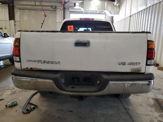 5TBBT44152S286964 - 2002 TOYOTA TUNDRA ACCESS CAB თეთრი ფოტო 6