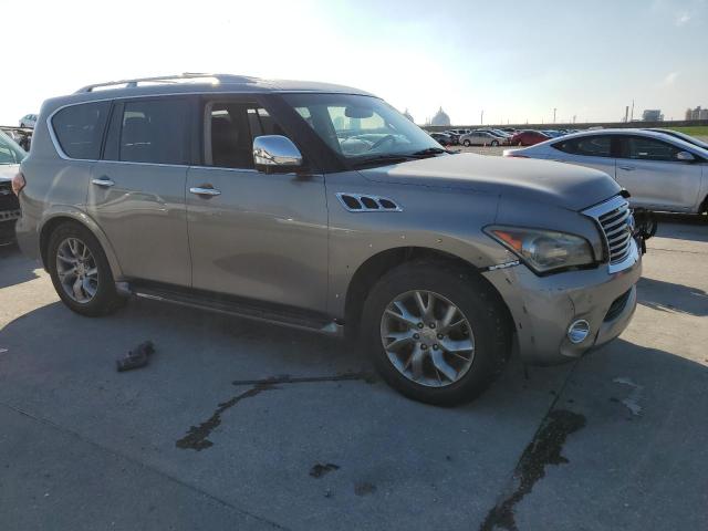 JN8AZ2ND0C9715236 - 2012 INFINITI QX56 GRAY photo 4