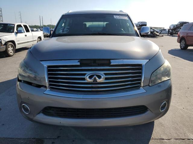 JN8AZ2ND0C9715236 - 2012 INFINITI QX56 GRAY photo 5