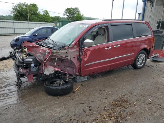 2C4RC1CG3DR533999 - 2013 CHRYSLER TOWN & COU TOURING L MAROON photo 1