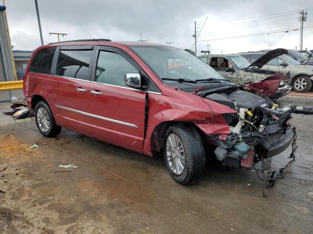 2C4RC1CG3DR533999 - 2013 CHRYSLER TOWN & COU TOURING L MAROON photo 4