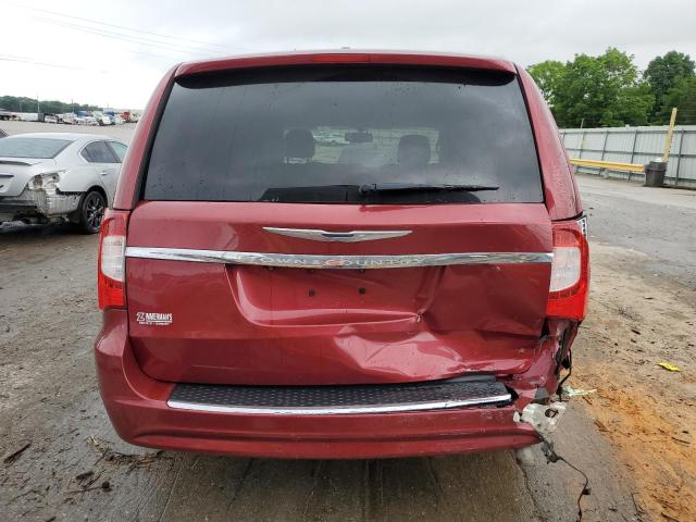 2C4RC1CG3DR533999 - 2013 CHRYSLER TOWN & COU TOURING L MAROON photo 6