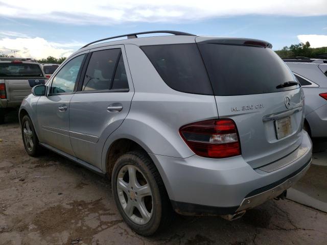 4JGBB22E78A372542 - 2008 MERCEDES-BENZ ML 320 CDI SILVER photo 2