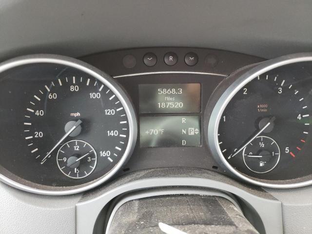 4JGBB22E78A372542 - 2008 MERCEDES-BENZ ML 320 CDI SILVER photo 9