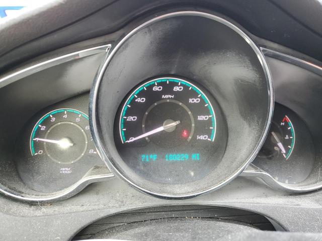 1G1ZC5E16BF121945 - 2011 CHEVROLET MALIBU 1LT ვერცხლისფერი ფოტო 9