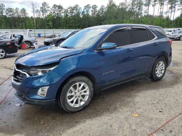 2GNAXKEV3K6174548 - 2019 CHEVROLET EQUINOX LT BLUE photo 1