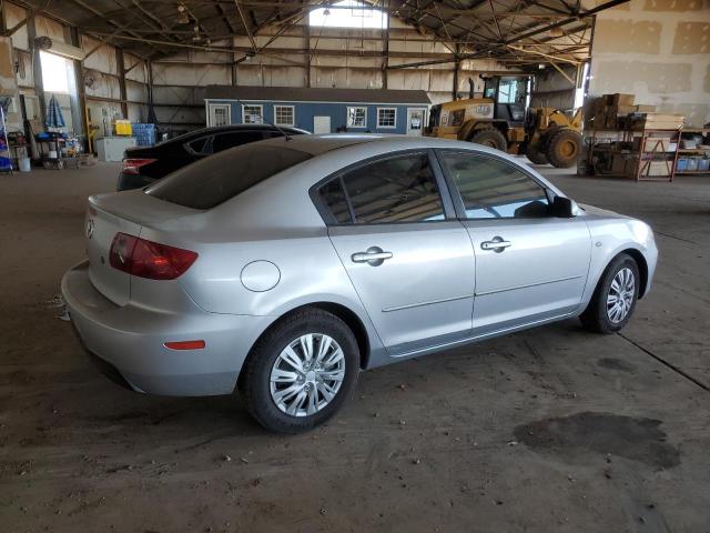 JM1BK12F061461874 - 2006 MAZDA 3 I SILVER photo 3