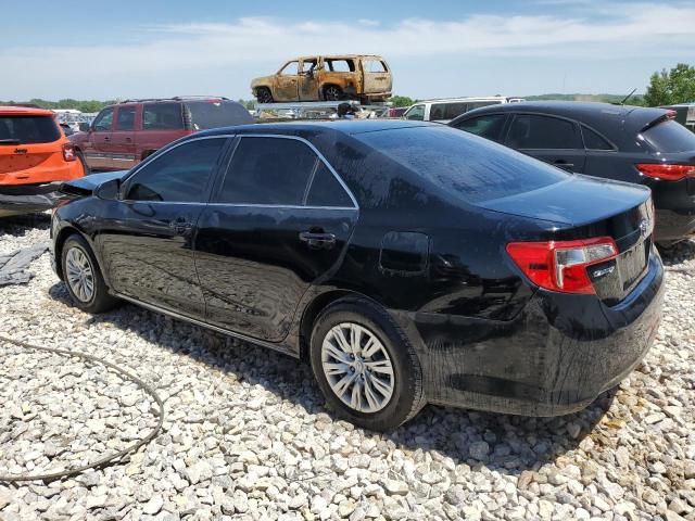 4T1BF1FK8DU283215 - 2013 TOYOTA CAMRY L BLACK photo 2