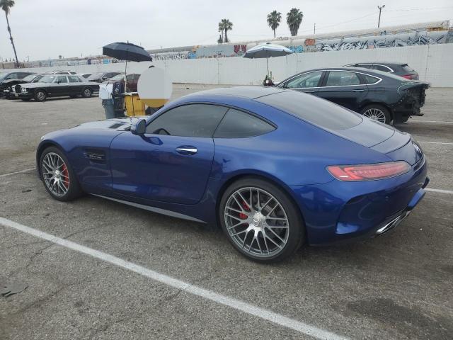 WDDYJ8AA8KA023597 - 2019 MERCEDES-BENZ AMG GT C BLUE photo 2