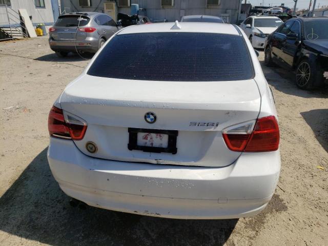 WBAVA33588KX88101 - 2008 BMW 328 I WHITE photo 6