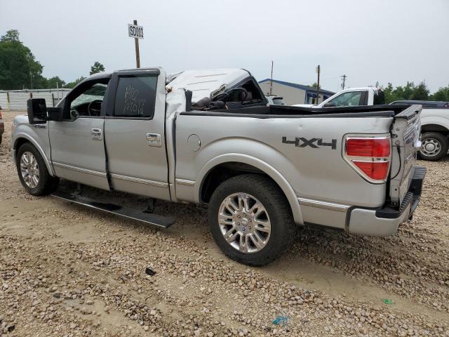 1FTPW14V79FB32496 - 2009 FORD F150 SUPERCREW SILVER photo 2