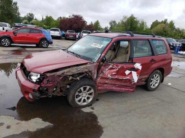 JF1SG65665H707381 - 2005 SUBARU FORESTER 2.5XS წითელი ფოტო 1
