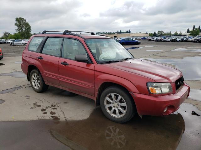 JF1SG65665H707381 - 2005 SUBARU FORESTER 2.5XS წითელი ფოტო 4