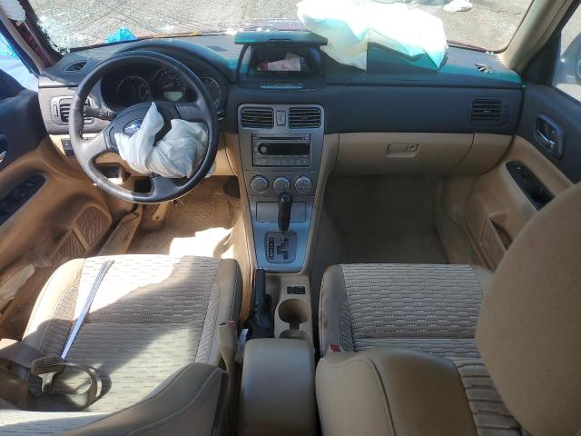 JF1SG65665H707381 - 2005 SUBARU FORESTER 2.5XS წითელი ფოტო 8