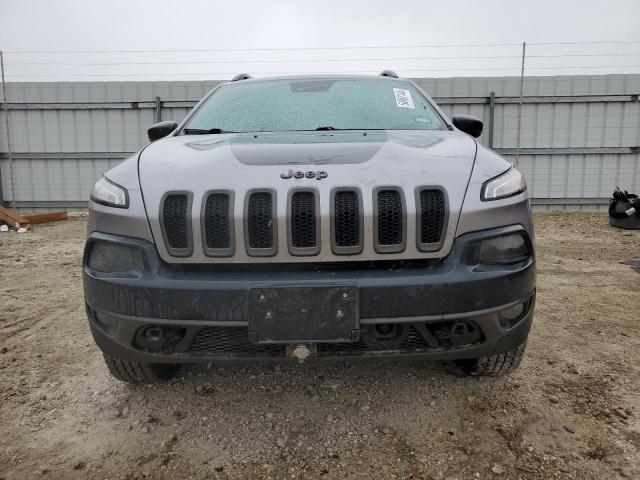 1C4PJMBS4HD214415 - 2017 JEEP CHEROKEE TRAILHAWK SILVER photo 5