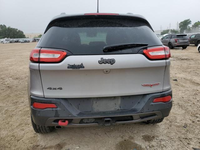 1C4PJMBS4HD214415 - 2017 JEEP CHEROKEE TRAILHAWK SILVER photo 6