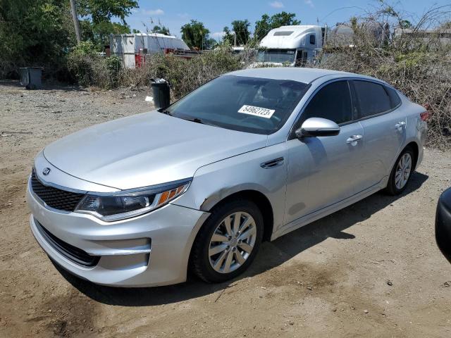 5XXGT4L3XJG212553 - 2018 KIA OPTIMA LX SILVER photo 1