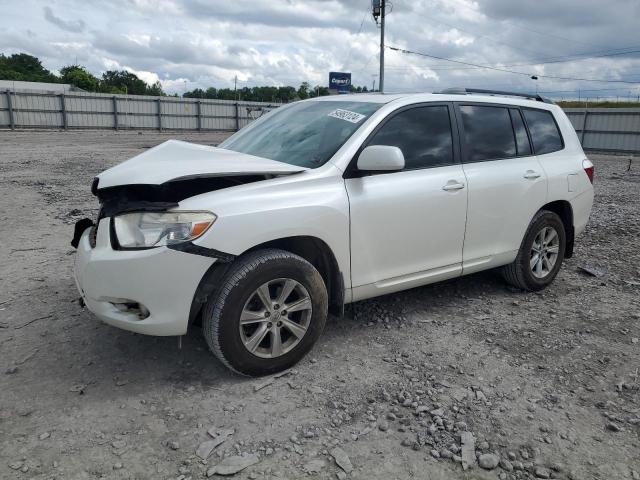 5TDKK3EH9AS009555 - 2010 TOYOTA HIGHLANDER SE WHITE photo 1