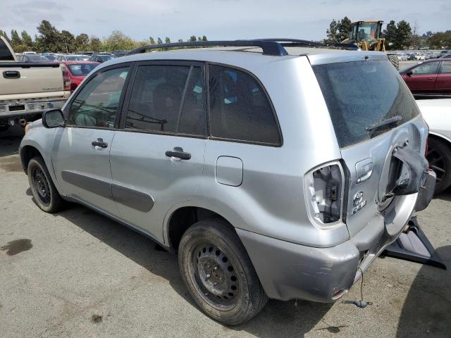 JTEHD20V046013876 - 2004 TOYOTA RAV4 SILVER photo 2