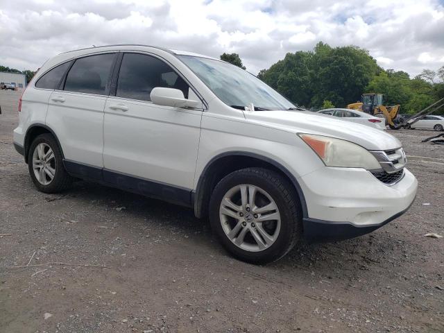 5J6RE4H73BL039890 - 2011 HONDA CR-V EXL WHITE photo 4