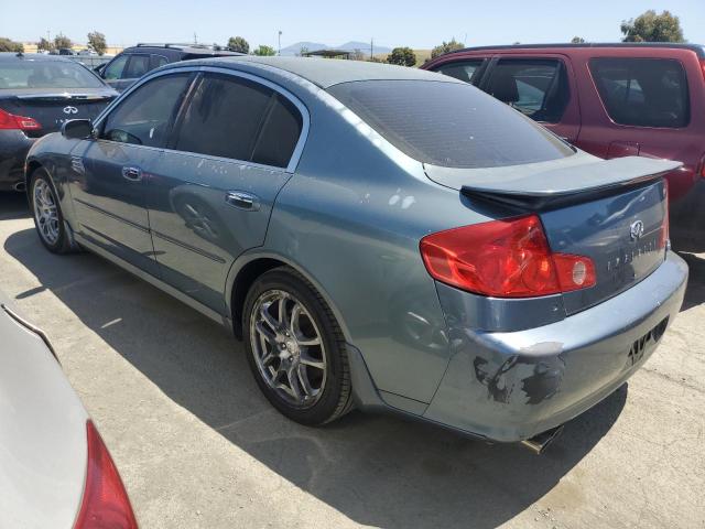 JNKCV51E25M213049 - 2005 INFINITI G35 TEAL photo 2