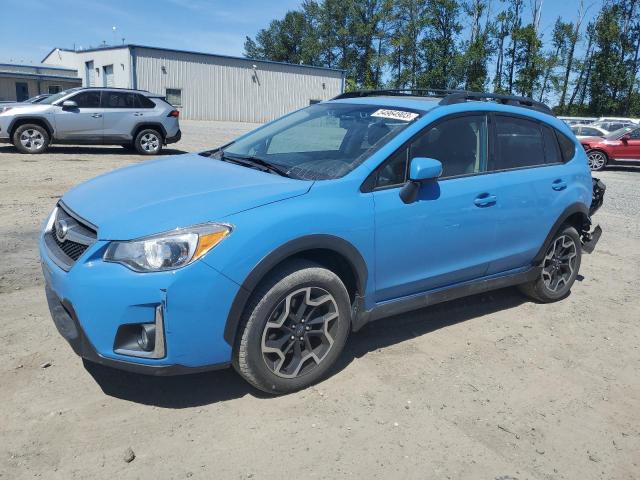 JF2GPANC6G8285187 - 2016 SUBARU CROSSTREK LIMITED BLUE photo 1