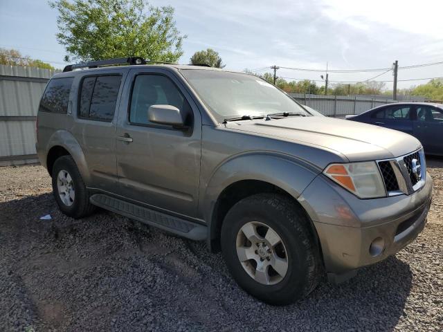 5N1AR18W15C727643 - 2005 NISSAN PATHFINDER LE ნაცრისფერი ფოტო 4