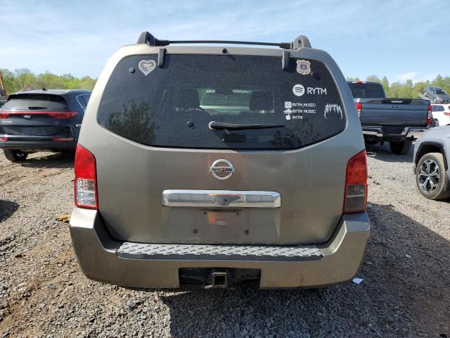 5N1AR18W15C727643 - 2005 NISSAN PATHFINDER LE ნაცრისფერი ფოტო 6