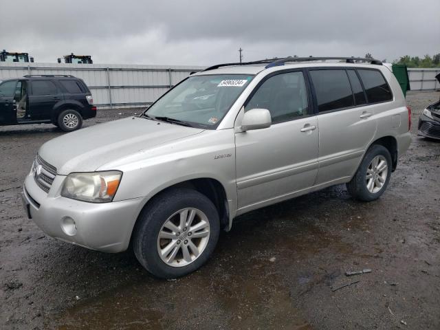 JTEEW21A560014102 - 2006 TOYOTA HIGHLANDER HYBRID SILVER photo 1