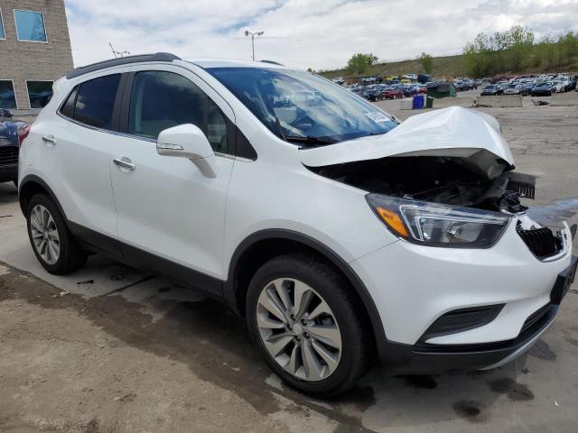 KL4CJESB7KB769652 - 2019 BUICK ENCORE PREFERRED WHITE photo 4