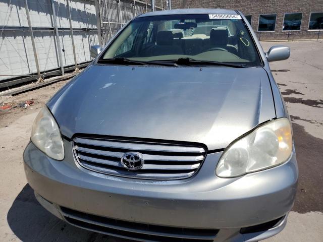 1NXBR32E84Z313512 - 2004 TOYOTA COROLLA CE SILVER photo 5