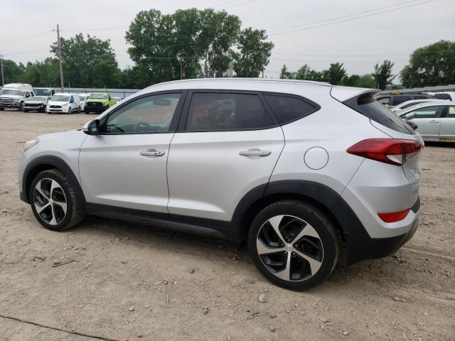 KM8J3CA25GU121585 - 2016 HYUNDAI TUCSON LIMITED SILVER photo 2