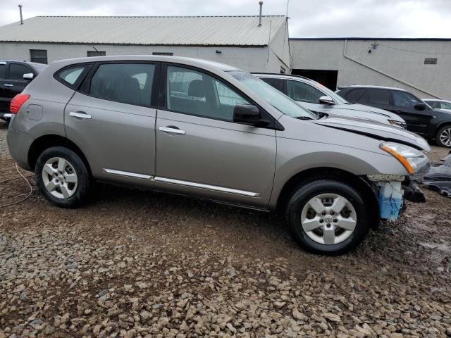 JN8AS5MV8EW701265 - 2014 NISSAN ROGUE SELE S GRAY photo 4