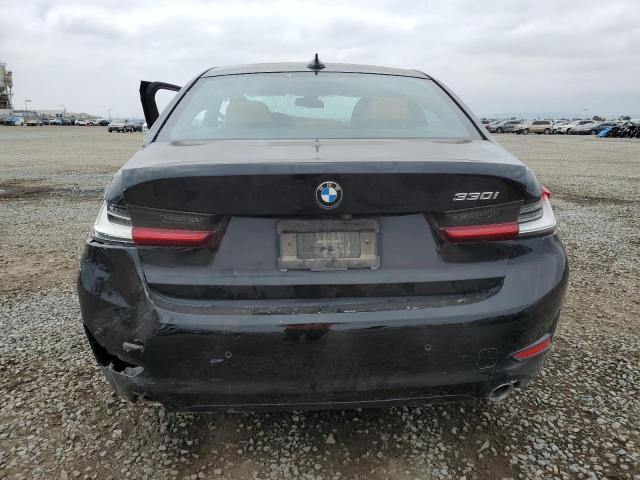 3MW5R1J01L8B32627 - 2020 BMW 330I BLACK photo 6