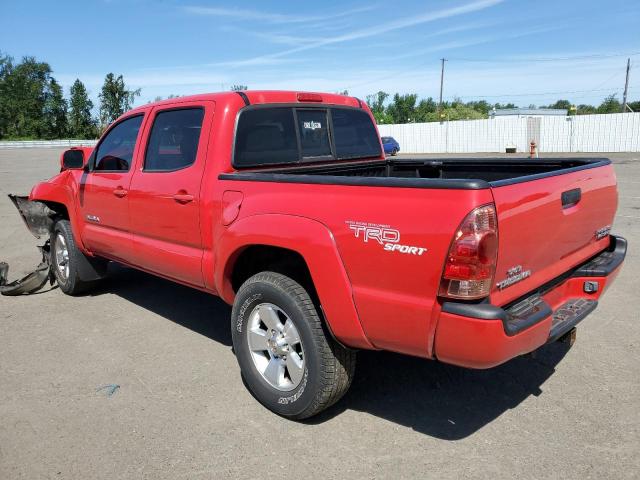5TEJU62N15Z067931 - 2005 TOYOTA TACOMA DOUBLE CAB PRERUNNER RED photo 2