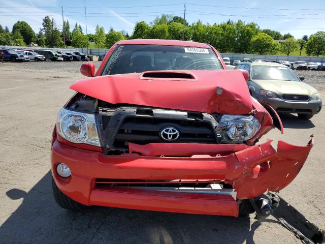 5TEJU62N15Z067931 - 2005 TOYOTA TACOMA DOUBLE CAB PRERUNNER RED photo 5