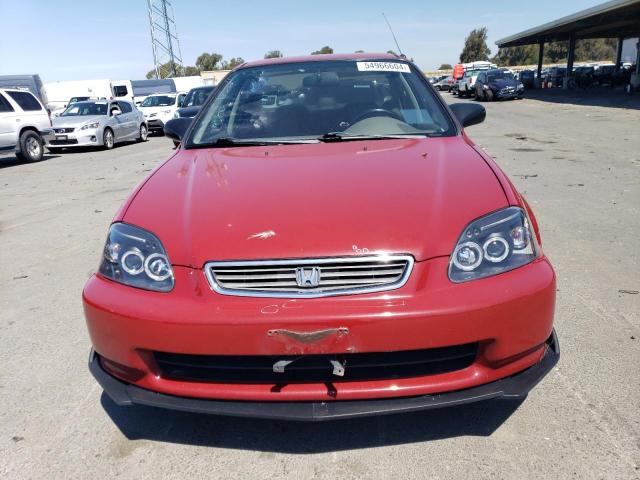 2HGEJ6671VH503700 - 1997 HONDA CIVIC LX RED photo 5