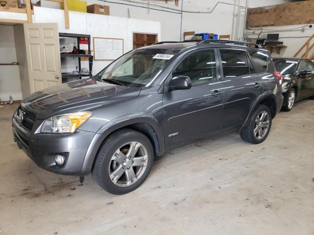 JTMRF4DV5AD034433 - 2010 TOYOTA RAV4 SPORT GRAY photo 1