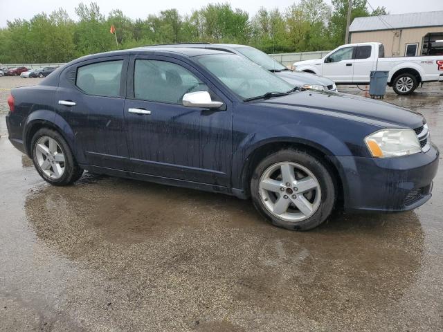 1B3BD4FB4BN554159 - 2011 DODGE AVENGER EXPRESS BLUE photo 4