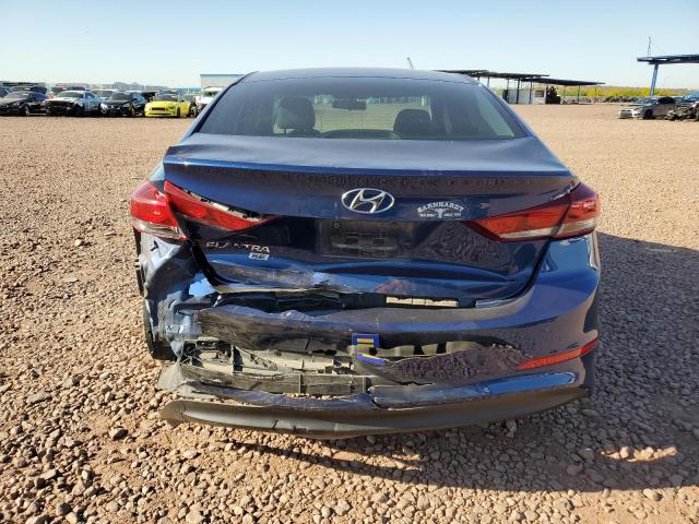 5NPD74LF1JH227383 - 2018 HYUNDAI ELANTRA SE BLUE photo 6