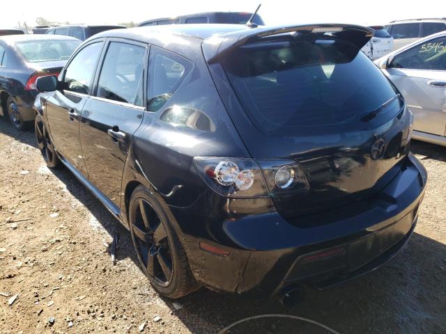 JM1BK34L881170685 - 2008 MAZDA SPEED 3 BLACK photo 3