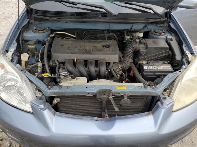 2T1KR30E75C492843 - 2005 TOYOTA COROLLA MA XR BLUE photo 11